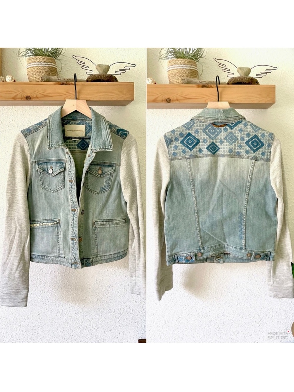 Anthropologie Pilcro & the Letterpress jean jacket